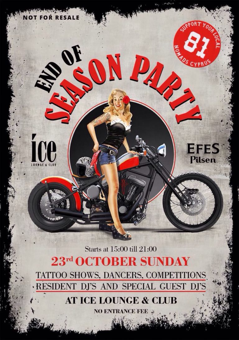 End Of Season Party | Cyprus 23.10.2016