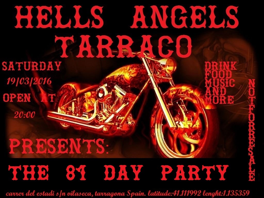 Hells Angels Tarraco 2016