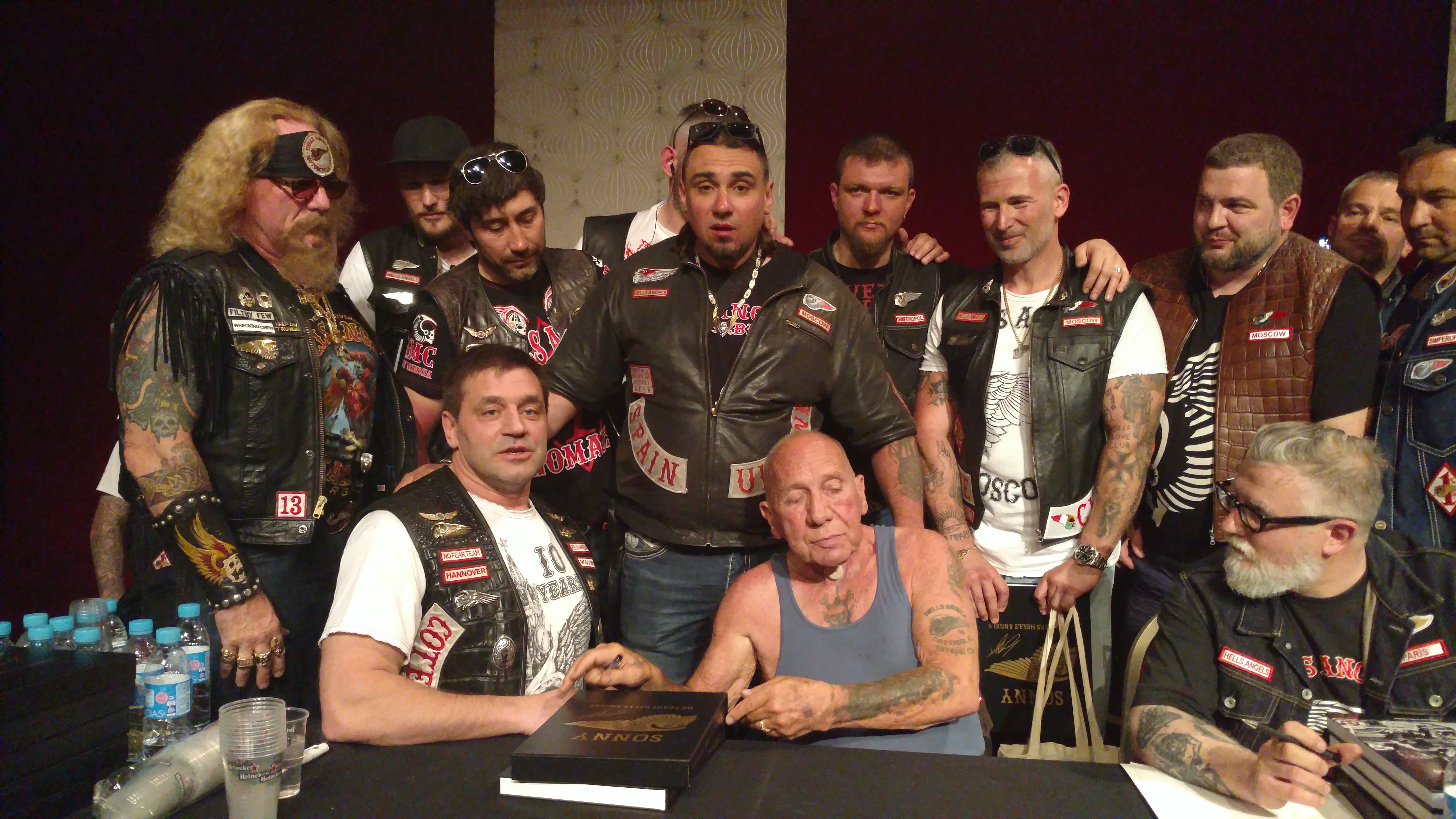 60 ANNIVERSARY Hells Angels MC Moscow.