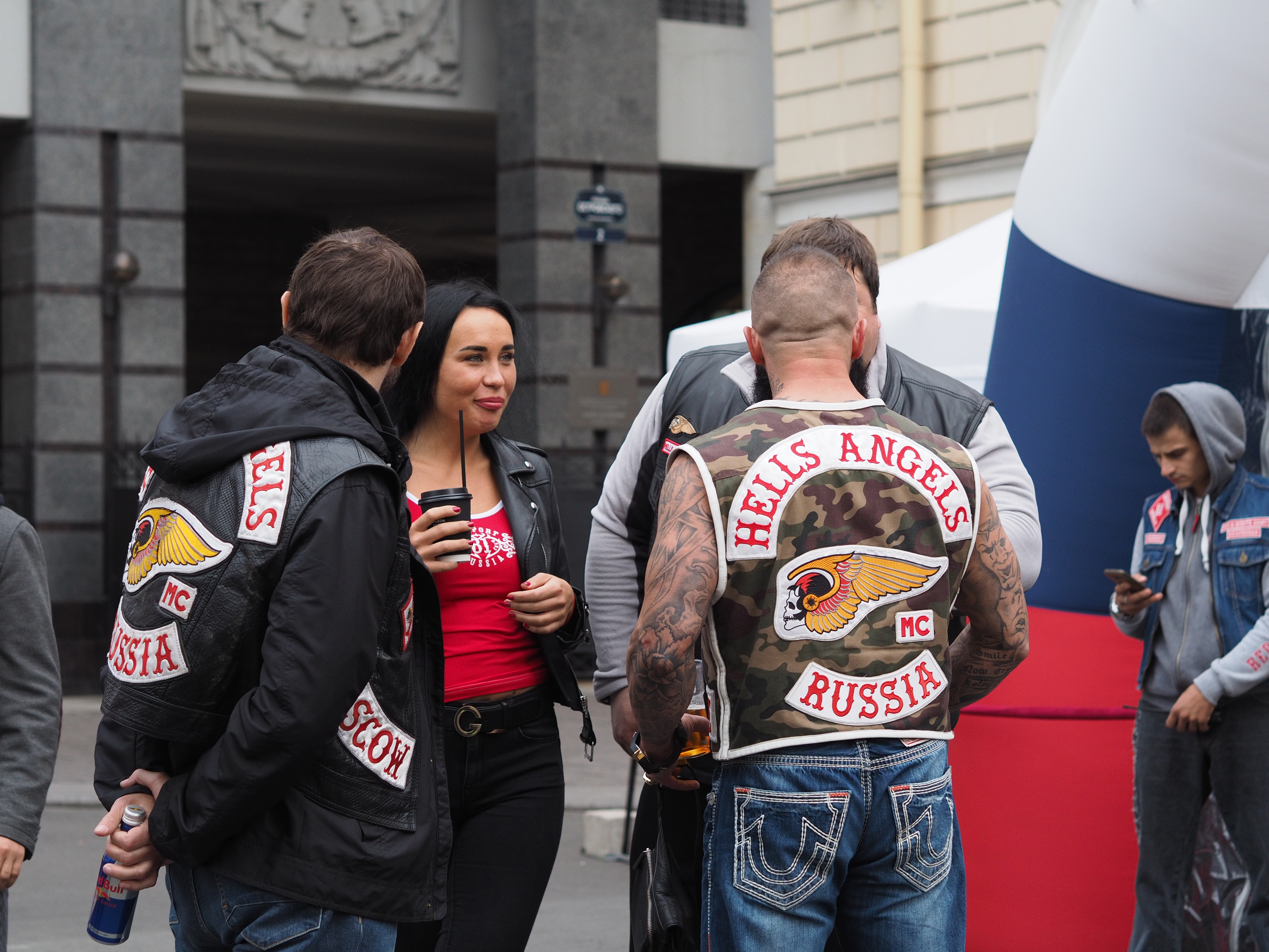 5 NATIONAL RUN Saint Petersburg Hells Angels MC Moscow.