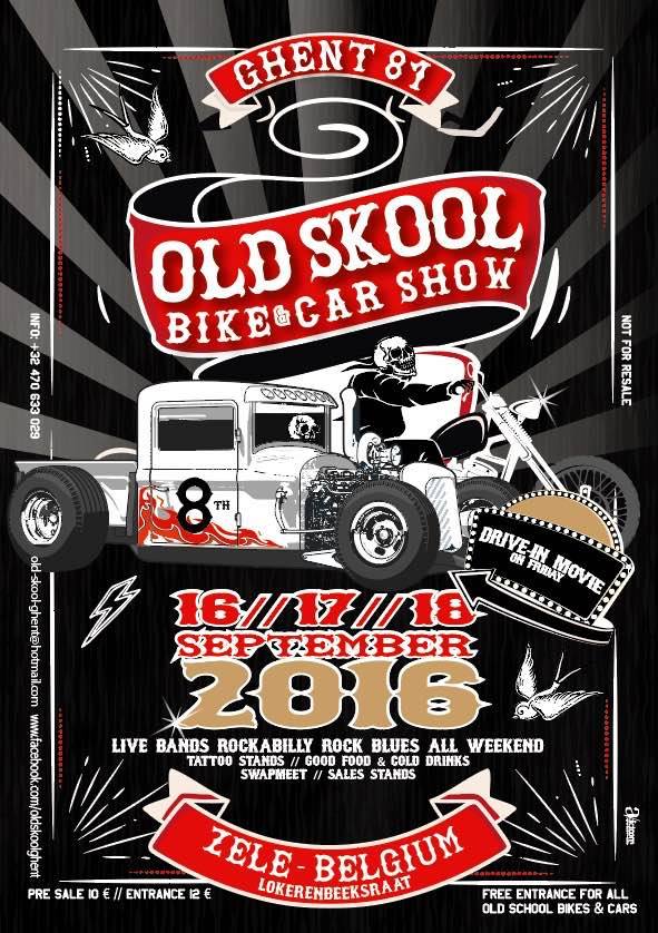 Old Skool Bike & Car Show Ghent 81